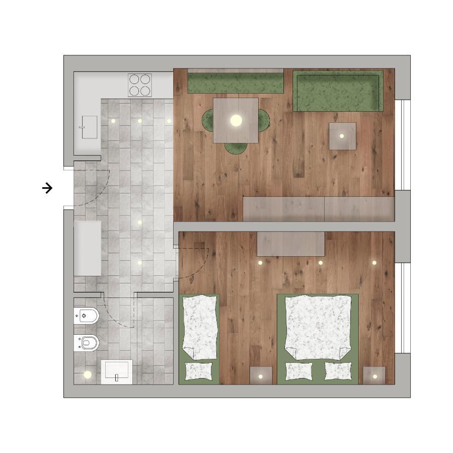 Residence Villa Al Sole Corvara In Badia Ngoại thất bức ảnh